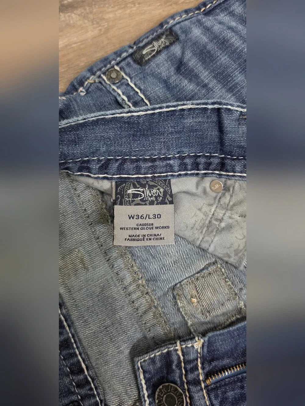 Silver Jeans Brand Men's Relaxed Fit 